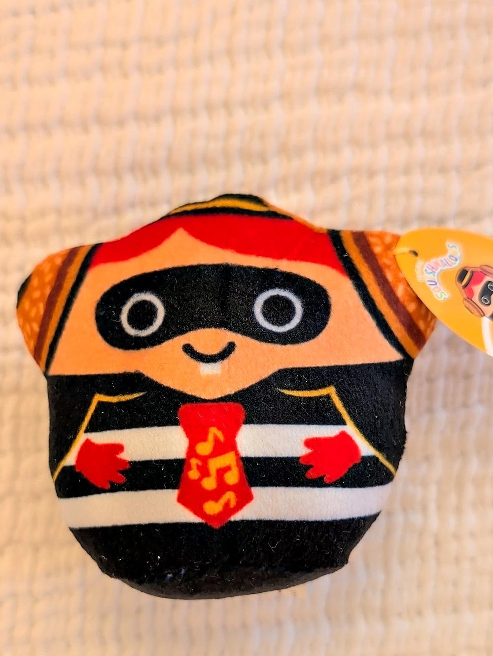 Squishmallows Hamburglar McDonald's Happy Meal Plush Superhero Plush Toy in